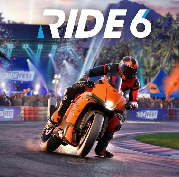 RIDE 6 - Game Cover
