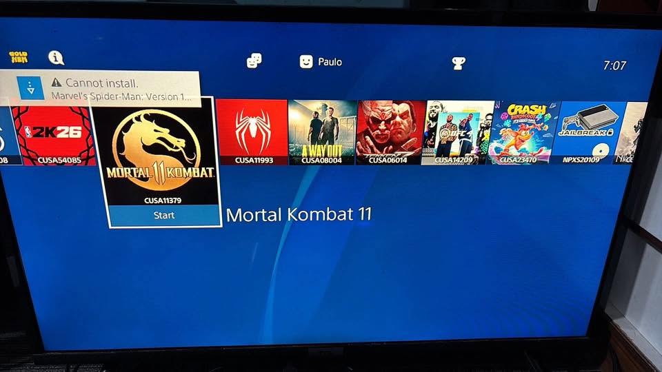 PS4 SLIM 1TB FULL OF GAMES