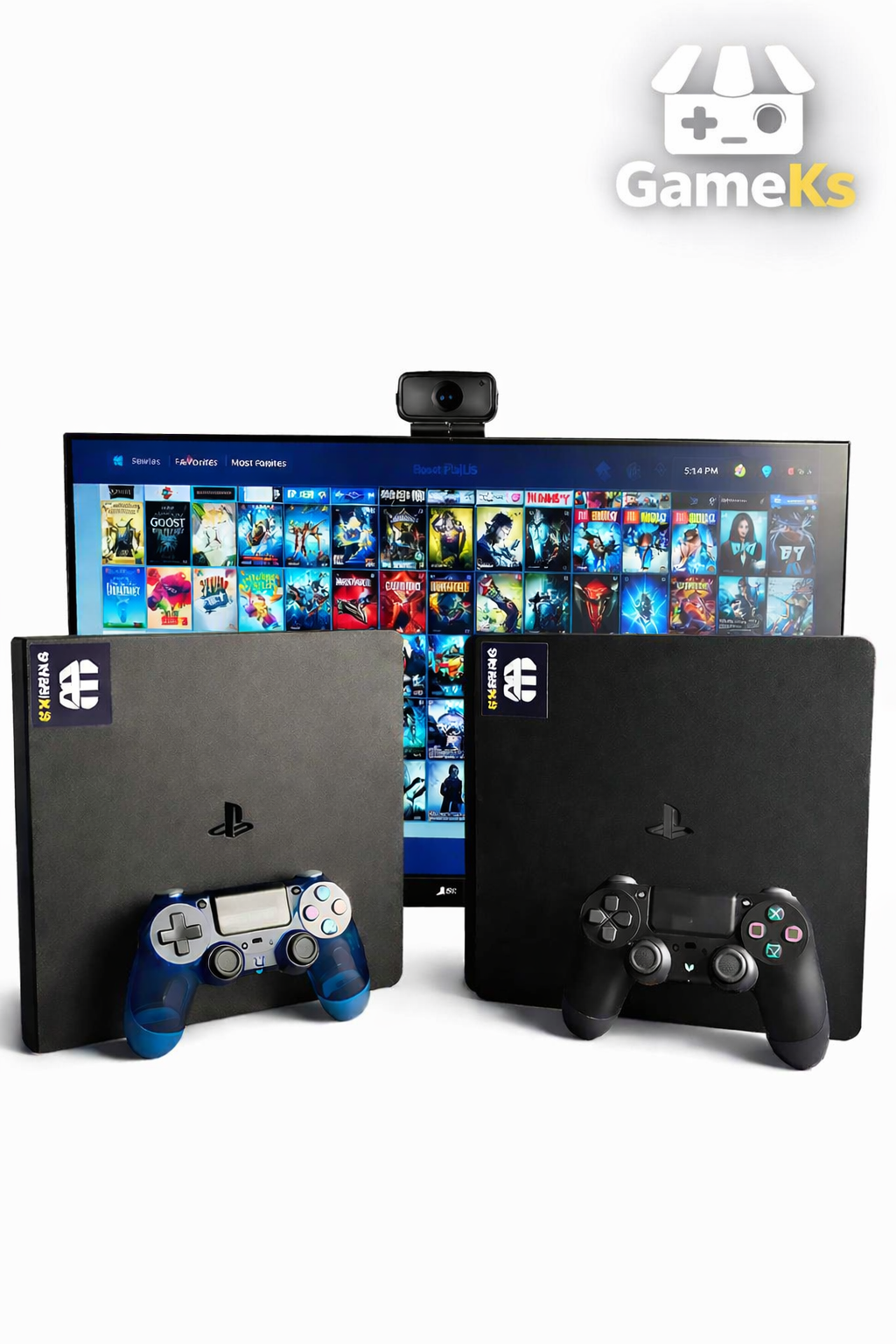 Sony PlayStation 4 Slim (1TB) FULL OF GAMES